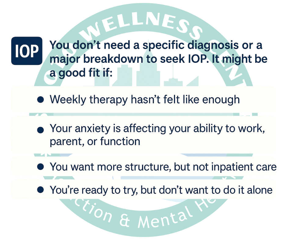 When IOP Might Be the Right Fit for Anxiety